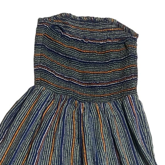 Urban Outfitters Striped Strapless Smocked Jumpsuit - Picture 6 of 14